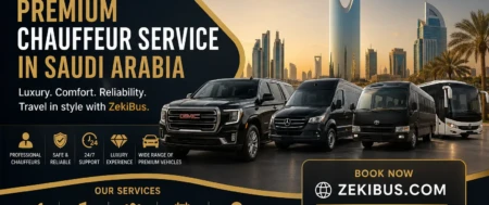 Luxury Bus Rental in Riyadh – Premium Group Transportation Services