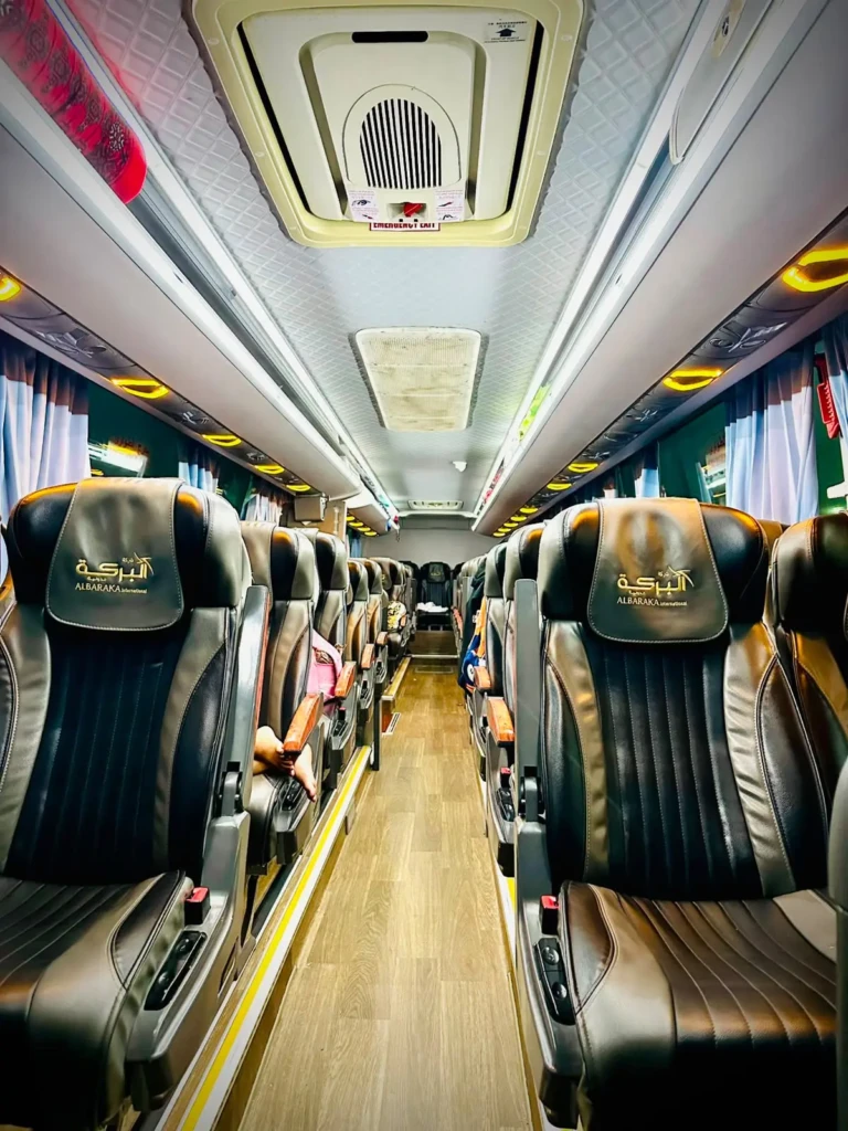 bus rental in madinah