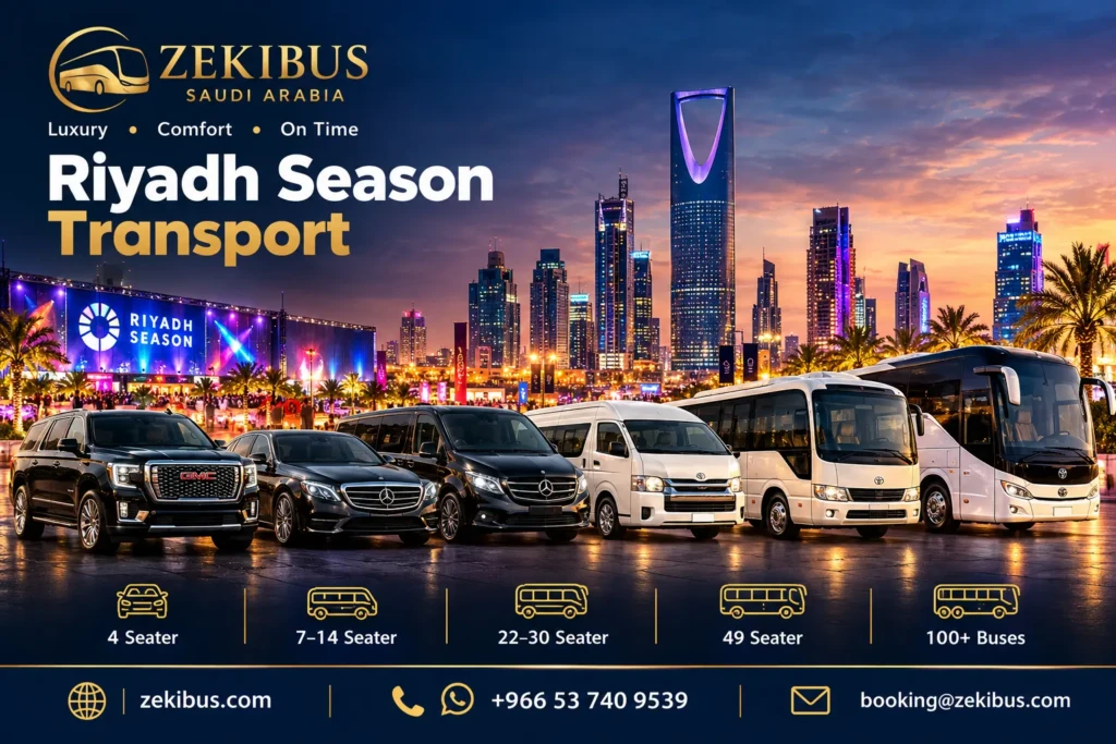 ZEKIBUS Riyadh Season Transport